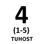 Tvrdost 4 (stupnice 1-5) 4