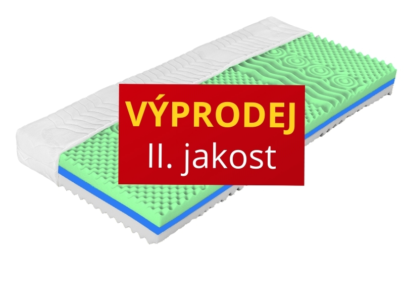Favorit Memory 18 s paměťovou pěnou 195x80x18 |_ušpiněný potah z přepravy