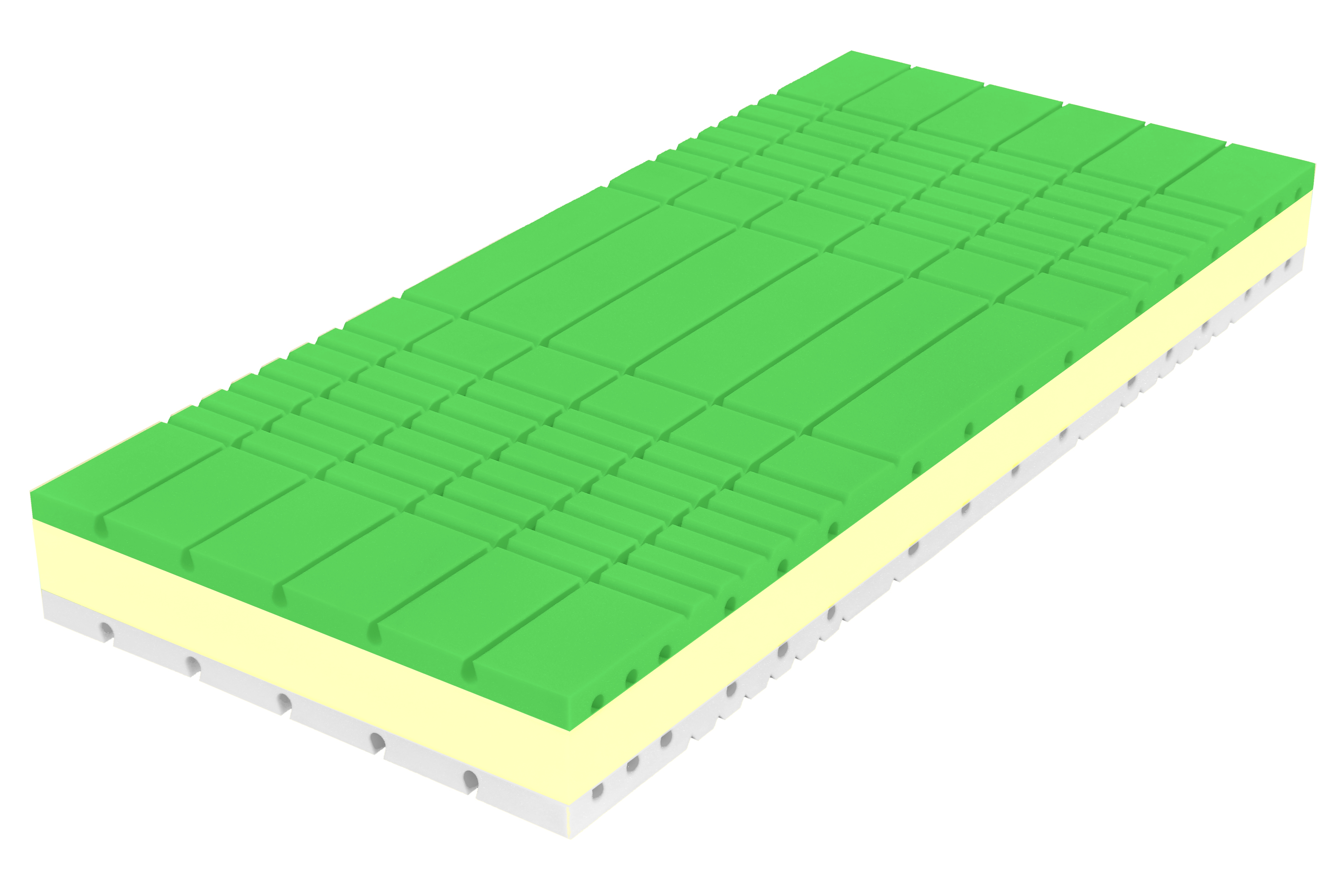 Pruh z matrace Calvin - 102x48x21cm, bez potahu