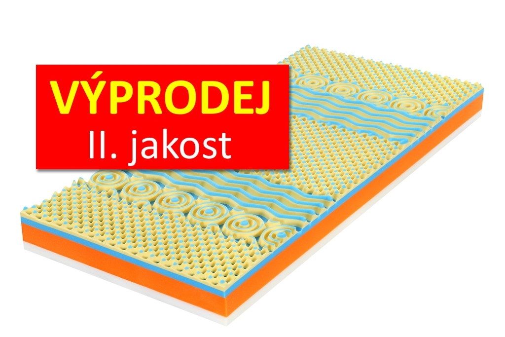 Favorit Komfort 3D s paměťovou pěnou 200x90x18cm |_mírně ušpiněno