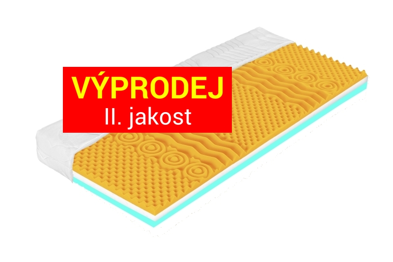 Favorit Flex 200x80x11 kvalitní matrace pro děti |_mírně ušpiněný potah