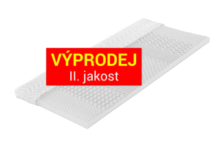 Přistýlka Topper PUR 200x180x5cm | mírně ušpiněný potah