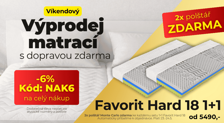 vyprodej matrací