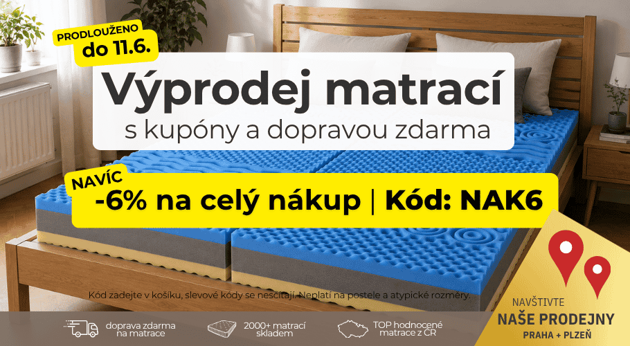 vyprodej matrací