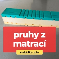 Pruhy z matrací 